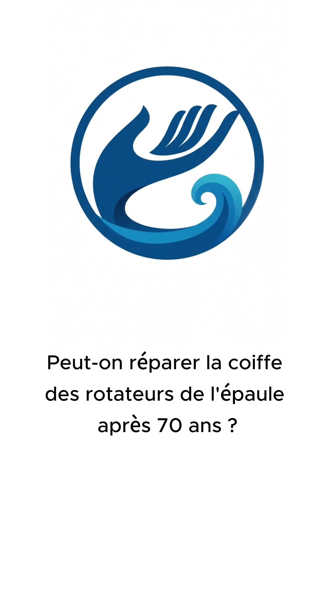 Peut-on réparer la coiffe des rotateurs ?